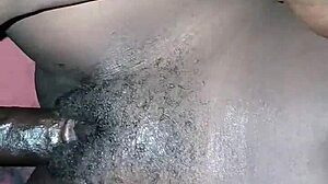 i'm wreckin this 18yo's tight black pussy with my monster cock