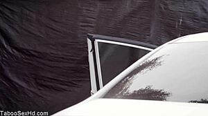 hot brunette with long legs rides her boss cock wildly 🔥