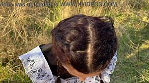 damn i love fucking this skinny hottie in the bushes outdoors