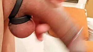 skinny usa amateur strokes monster cock with rings dirty talking solo