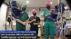 you get the full gyno procedure from doctor tampa and nurse jewel in gloves at desk