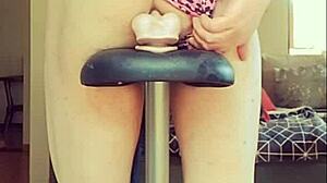 i train my tight ass with dildos as cute european tranny babe veronica