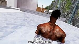 Jazzy's Boob Patrol Promo Packs Big Tits Action!