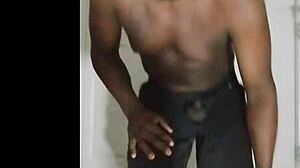 Woman undressing from jeans in drawing