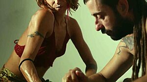 amateur massage turns into wild mmff orgy ride