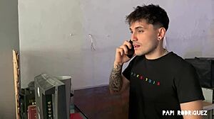 Beautiful Italian Eva Fay Poses Then Swallows Studio Load