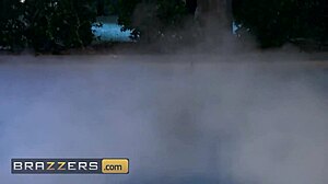 Brazzers Maddy May Smokes Takes Two Cocks Double Penetration Threesome