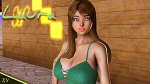 whoa, big tits babe plays naughty game with hot ass friend!!