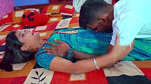 Milky Big-Boob Bhabhi Takes Hardcore Bed Pounding Ride