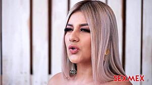 hey naty delgado's first scene got me hooked on those big colombian tits