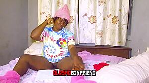 Big Booty Step-Sister Needs Dick Help with Assignments Homemade Cowgirl