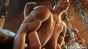 lara's guts rocked hard by futanari pounding 🔥