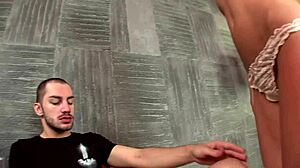 Mischa Brooks Rides Big Cock Anal Ass-to-Mouth Bent Over Stage Striptease Facial