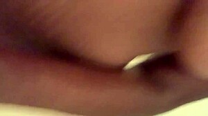 steamy solo shower tease in glistening water