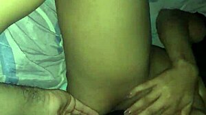 😈 watch this latina vibe her tight pussy with big double dildo deep pov creampie action 🔥