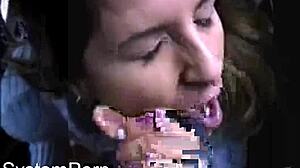 public blowjob ends in huge facial 😍 part 1!!