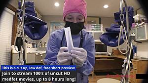 you get the full gyno procedure from doctor tampa and nurse jewel in gloves at desk