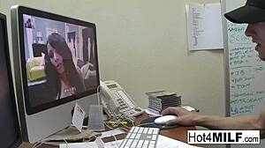 Big Titted Brunette Milf Sucks Cock And Fucks For Facial Cumshot