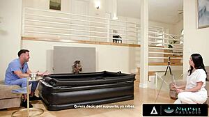 nuru masseuse gal ritchie fucks coworker deepthroat cunilingus doggystyle facial cumshot spanish subs