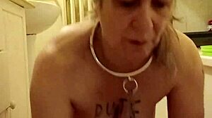 french slave bound and pissed on in outdoor bdsm humiliation