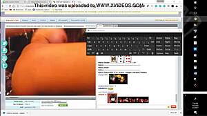 Bold huge tits bounce on massive dildo ride