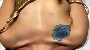 double penetration slut takes dick and dildo deep!