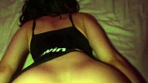 Latina homemade closeup riding screams on muscular guy's monster cock