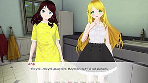 Lesbian Shaved Pussy Lick and Cunilingus Play