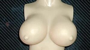 ドリーのちっちゃい18+まんこに俺チンポ突っ込んでオイル中出しクイックきつい💦😩