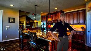 whoa, big tits babe plays naughty game with hot ass friend!!