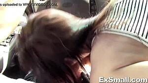 Petite teen, ready for blowjob then monster cock pounding?