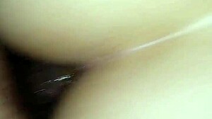 amateur chubby asian bent over anal creampie pov