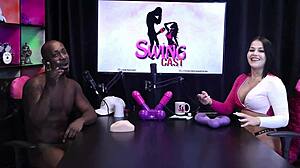 Jefão whips out cock, Tifany Rocha strips excited! 🔥😈