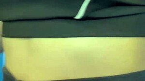 ahh after gym hottie bathroom masturbation pussy lick creampie orgasm