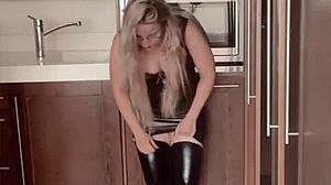 whispering to your milf goddess joi before drifting off to bed