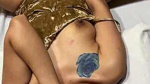 double penetration slut takes dick and dildo deep!