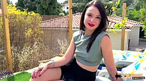 Alice Chaude Brunette Milf Craves Deep Anal Sex In Lingerie