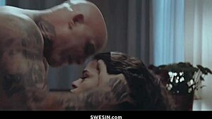 SEX THERAPIST 6 Scene 2: Nurse Gags on Monster Cock Up Close!