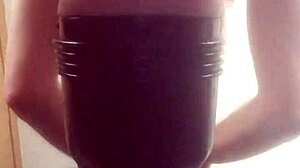 Gazzadomm pounds fleshlight male toy daddy style homemade