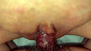 Amateur Wife's Shaved Wet Pussy Close-Up 271 Days Post-Virginity Loss