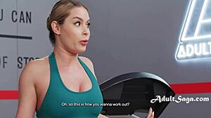 ember snow nicole aria sarah arabic futa gym workout threesome