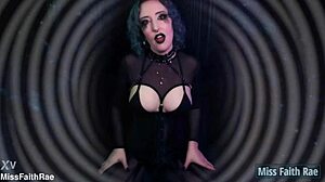 miss faith rae bewitches with emo goth joi femdom slave mantras
