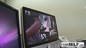 Big Titted Brunette Milf Sucks Cock And Fucks For Facial Cumshot