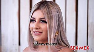 hey naty delgado's first scene got me hooked on those big colombian tits