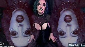 miss faith rae bewitches with emo goth joi femdom slave mantras