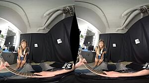 Pamela Morrison rocks hard cock ride in WankzVR POV cowgirl action 🔥💦