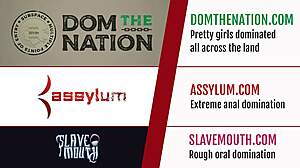 dominated bdsm slut gags bound and drenched in piss!