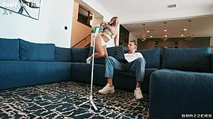 Hayley Davies Teases Gags Deepthroats Till He Breaks Brazzers