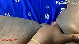 My weekend slimy rough creampie sex with big black cock screaming