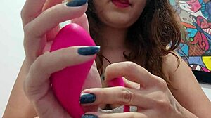 WOW! BRAZILIAN BEAUTY FLASHES HER FAVORITE TOY IN Q&A!